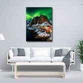 Majestic Northern Lights Canvas Frames Wall Art
